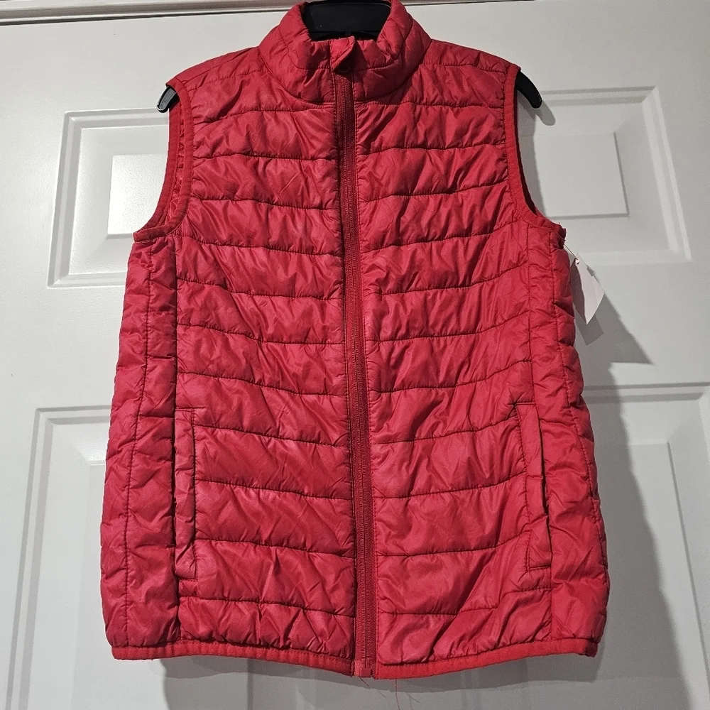 ZELOS Boys Packable Puffer Vest Size Medium {Bx20}